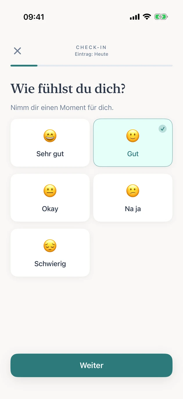 Täglicher Check-in in ClearDays