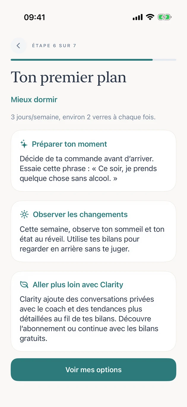 Votre plan de départ dans ClearDays