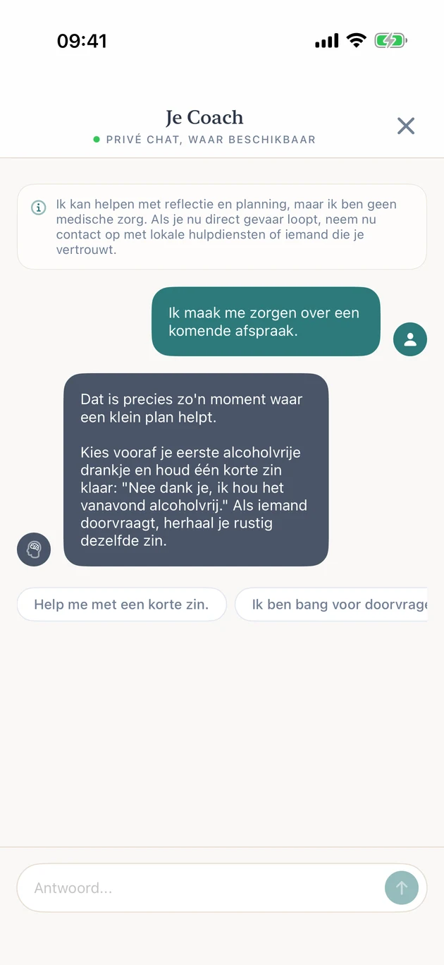 Privécoaching in ClearDays
