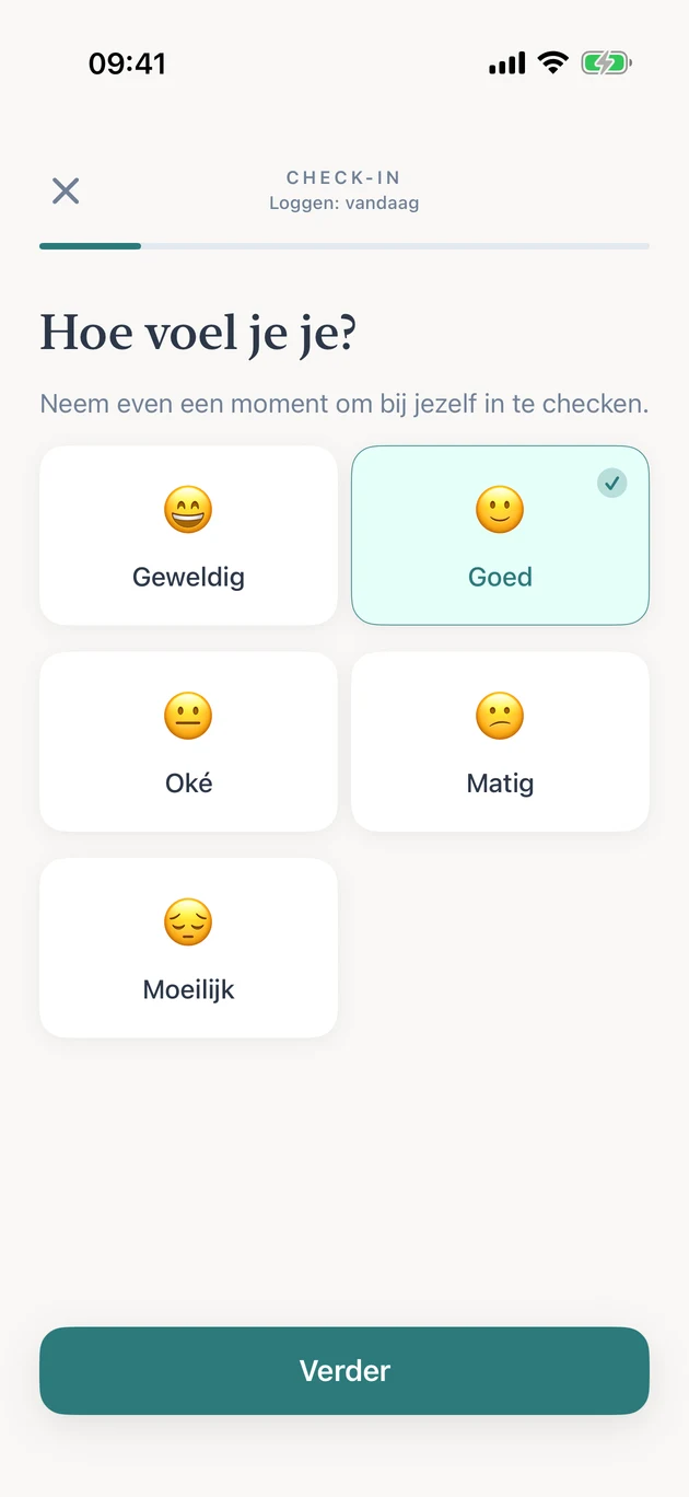 Dagelijkse check-in in ClearDays